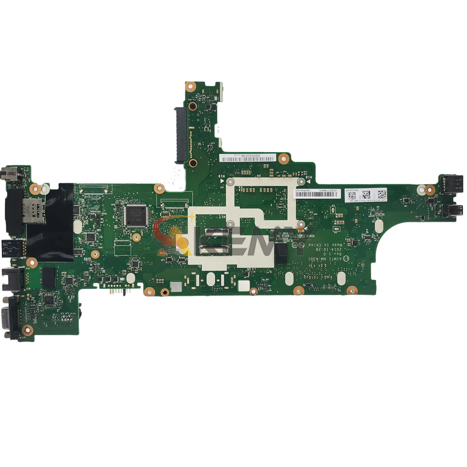 Para lenovo thinkpad t450s NM-A301 placa-mãe do portátil com i5 i7 5th gen 4gb ram 100% testado ok