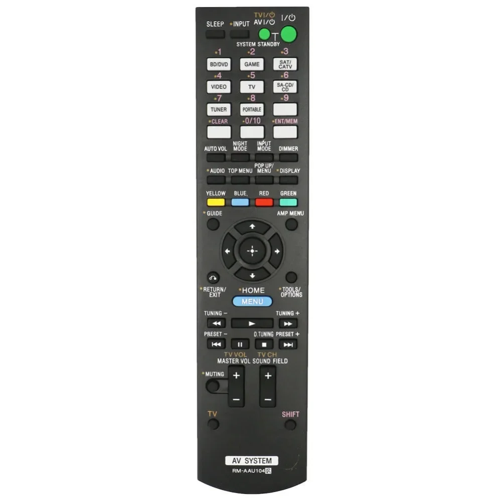 

New Replacement Remote Control For Sony RM-AAU105 RM-AAU106 RM-AAU107 STR-DH720 STR-DH720HP AV System