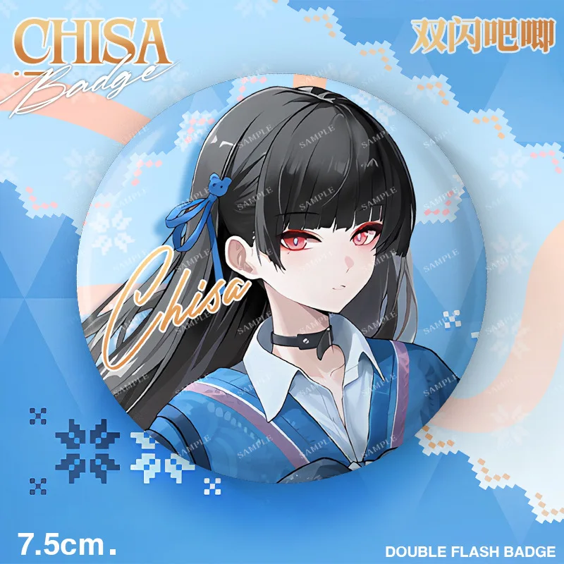 Wuthering Waves Lawson Ver. Chisa Acrylic Stand Iuno Standing Plate GALBRENA Acrylic Pendant AUGUSTA Pins Collectible Toys