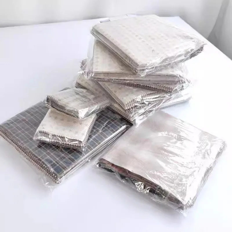 50pcs Square Assorted Colors Patchwork Scraps for Quilting & DIY Collage, Premium Handmade Craft Material 10cm /20cm