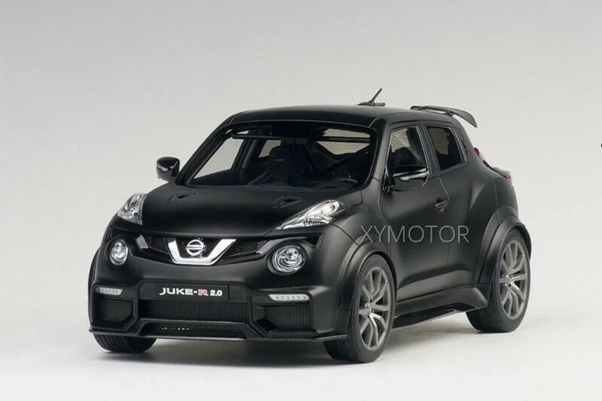 1/18 AUTOart For NISSAN JUKE R 2.0 Diecast Car Model Gift Collection Ornament Display Black/Red/White Metal,Plastic,Rubber