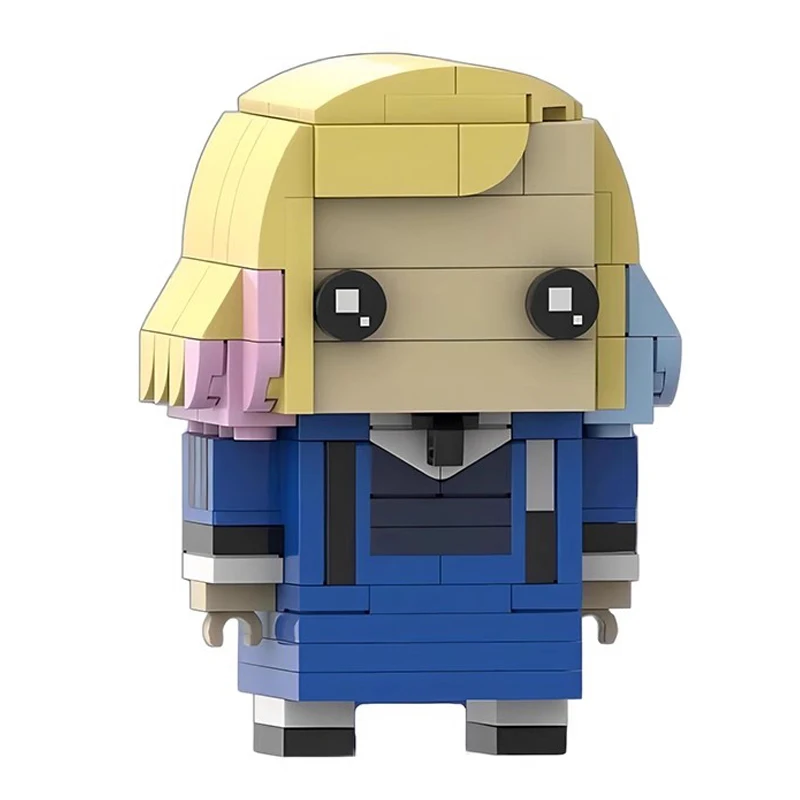 Bricklink Ideas Wolf Girl Wednesday Addams Movie Action Figures Enid Marilyn Hyde Bricks Sets Building Blocks Kid Toys Gift