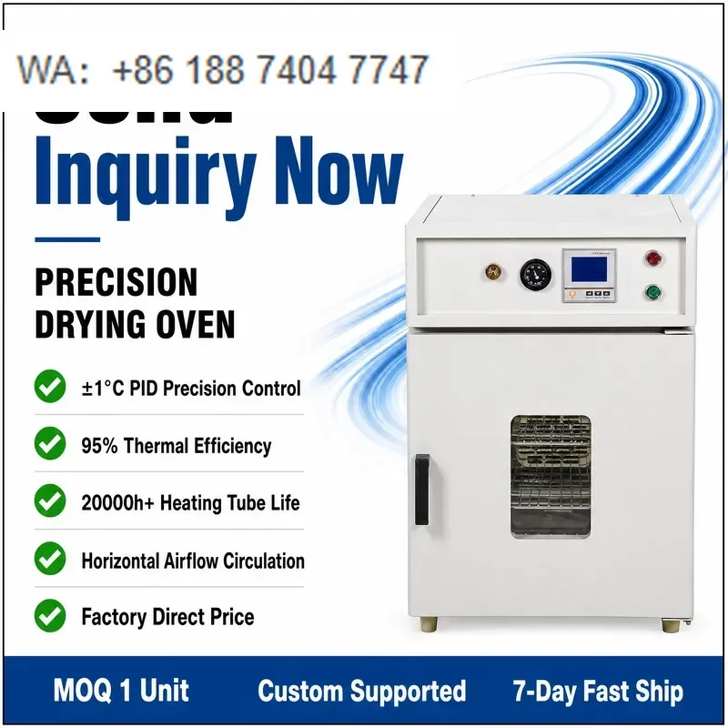 31L Precision Blast Drying Oven Hot Air PID Temperature Control PT100 up to 200C for Laboratory Industrial Use