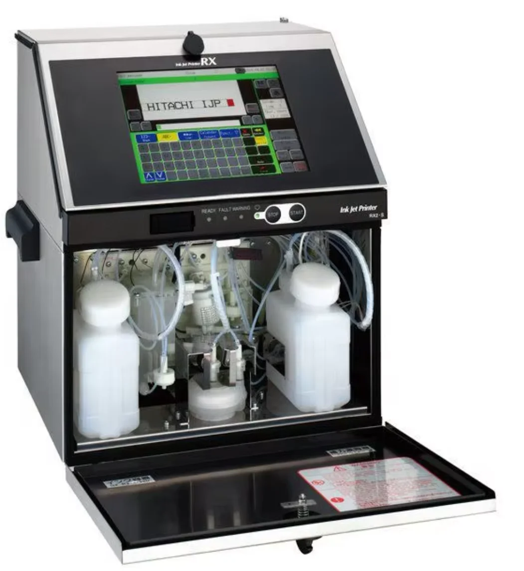 Industrial Cij Inkjet Printer RX2 Batch Code Expiration Date and Barcodes for Packaging From HIT