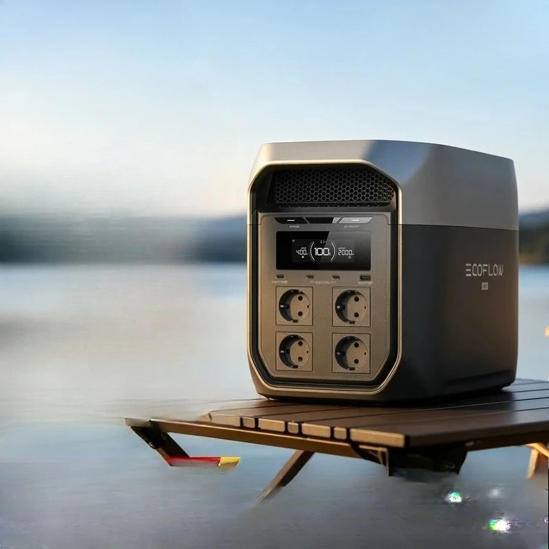 Zhenghao EcoFlow De DELTA 3 Max EU 2 KWh Outdoor Power Supply 2400W High Power Energy Storage Battery