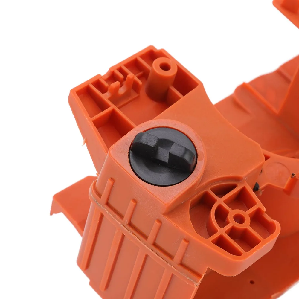 Plastic Chainsaw Oil Tank Compact Easy to Install Engine Housing Hollow Center Orange for Husqvarna 137 142 Chainsaw