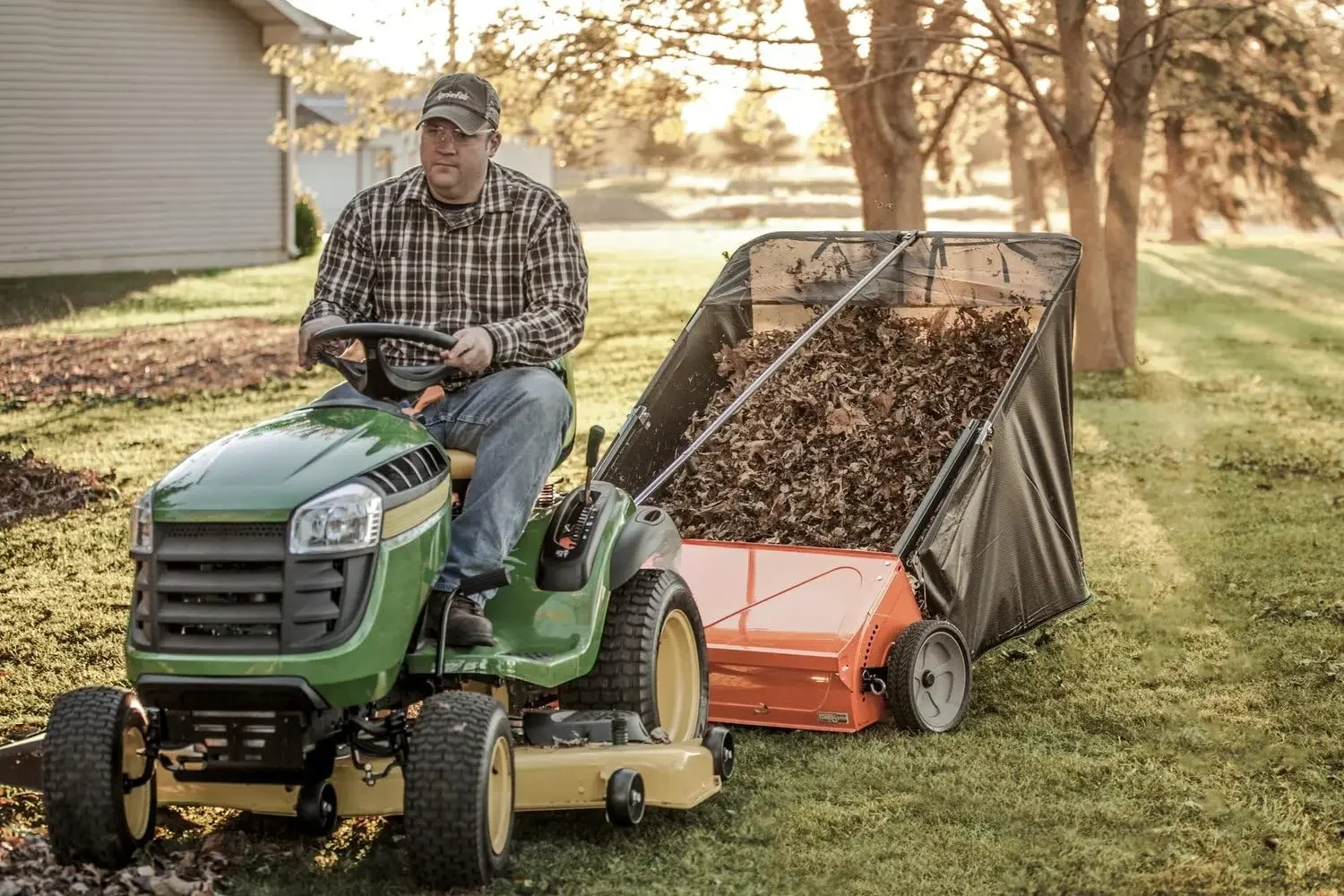 45-0492 Lawn Sweeper, 44-Inch Orange,Height adjustment lever with easy to use indicator will never slip