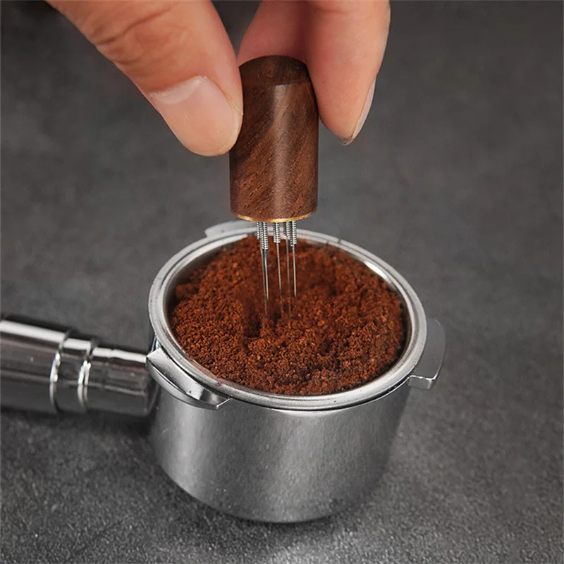 5/10pcs Coffee Tamper Stainless Steel Needles Espresso Powder Stirrer Distributor Leveler Tool Cafe Stirring Barista Accessories