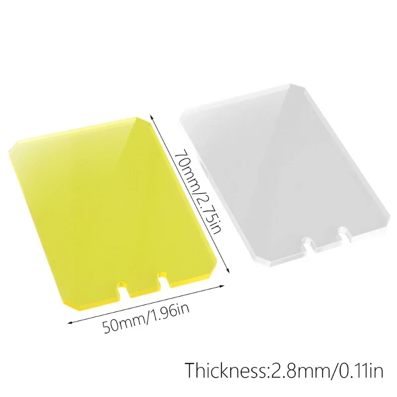 Caça brinquedo arma escopo lente protetor de tela substituição dobrável ao ar livre red dot sight óptica capa transparente proteção