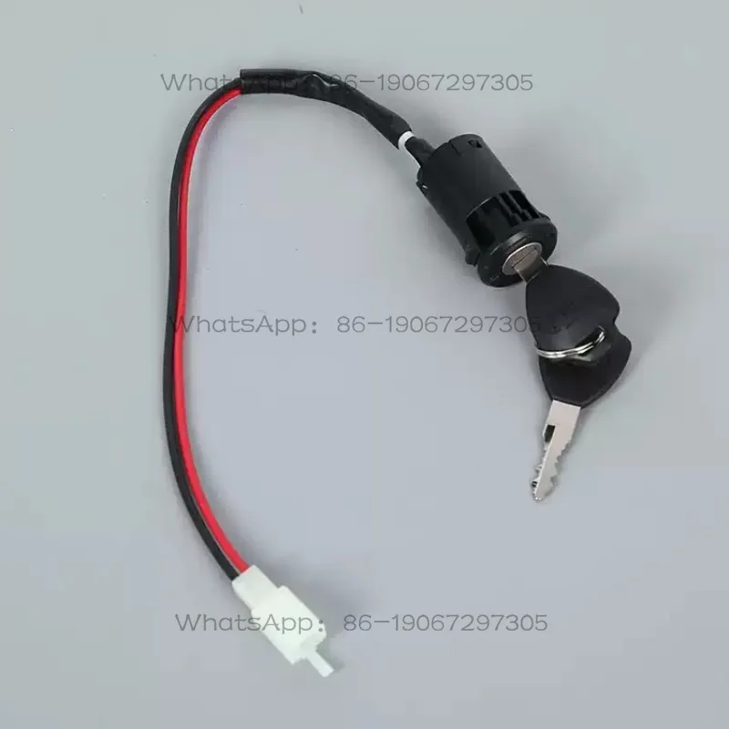 Electric Vehicle Scooter Tricycle with Two Gears Electric Door Lock Key Switch