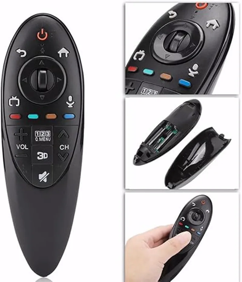 Compatible with TV AN-MR500 55LB6350UQ 47LB6300UQAUSWLJR 65LB6300UE MBM63935937 Remote Control AN-MR500G Spare Part (No Voice)