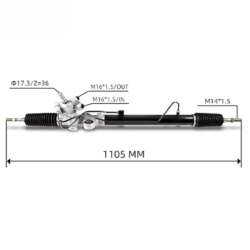 Auto Parts Power Steering Rack Pinion Gear for ACCORD 2008-2013 OE 53601-TA0-A01 53601-TA0-003