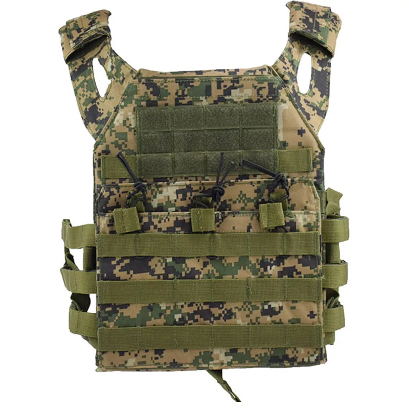 Plate Carrier Army Vest Tactical Equipment for JPC Wargame Military Vest Armor Vest Hunting Black Paintball CS Protective