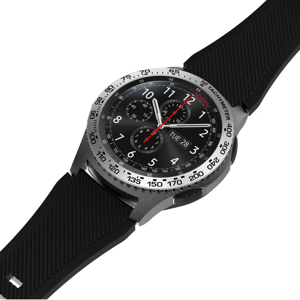 Bezel Ring For Huawei Watch GT2 46mm | Samsung Gear S3 Frontier Alloy Ring Case Protection Cover For Samsung Galaxy Watch 46mm