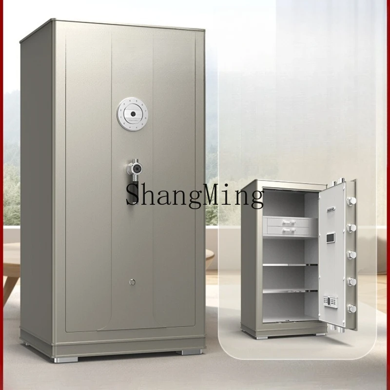 

SM new advanced fingerprint office multi-function safe with drawers