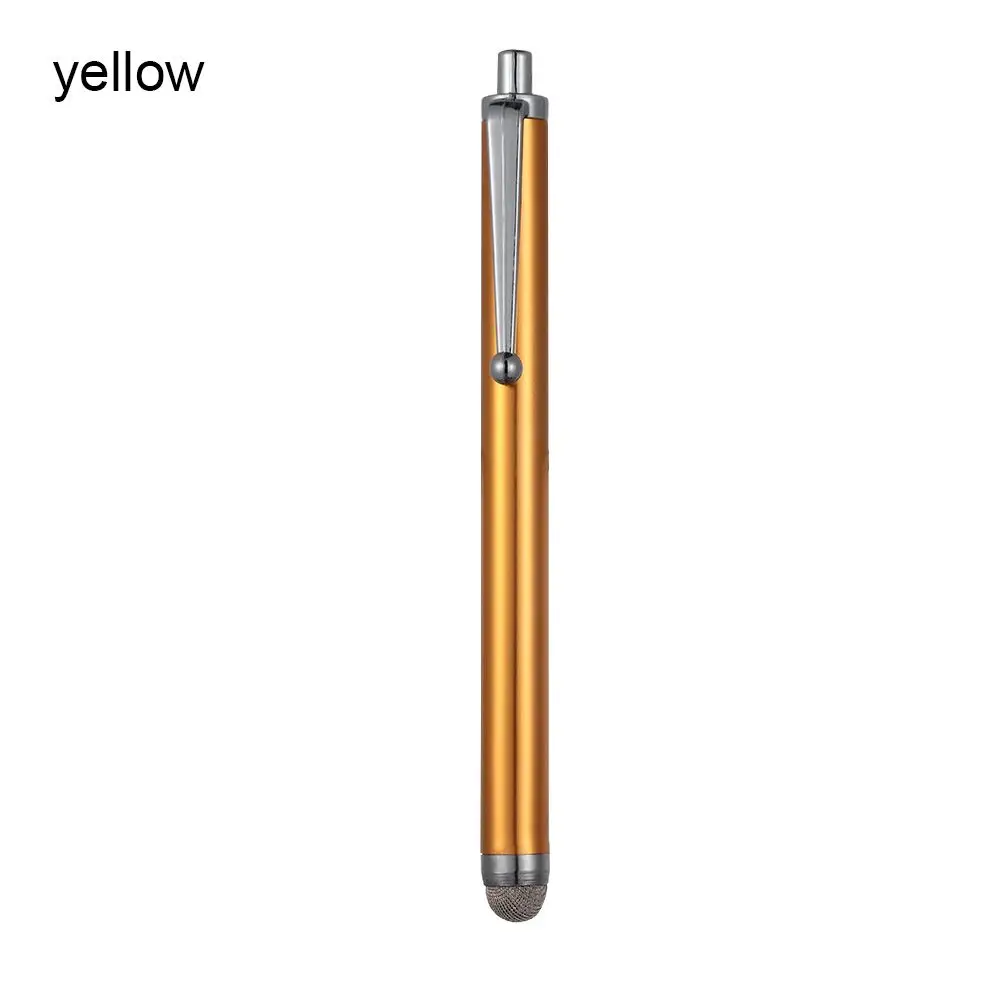 New Micro Fibre Mesh Stylus Metal Capacitive pen Touch Screen For Smart CellPhone Tablet PC