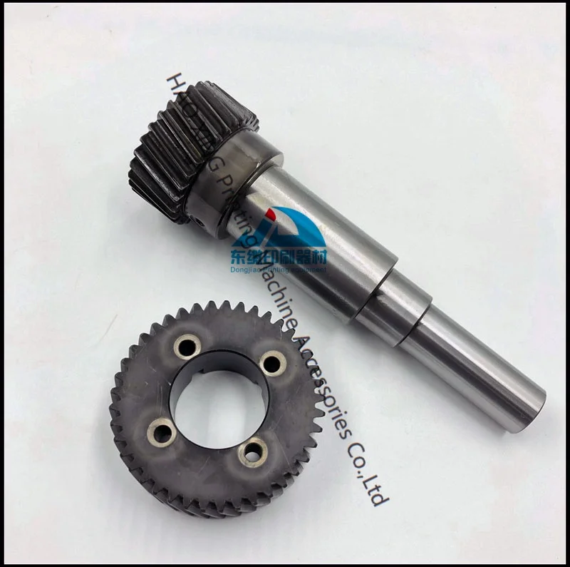 

Запасные части для оборудования офсетной печати, шестерня, 28 зубьев, вал шестерни для Mitsubishi D3000 V3000, 41-зубный червяк и шестерня 112