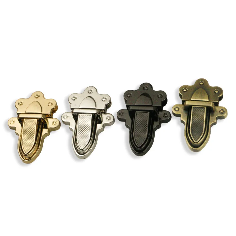 Handbag Hardware Accessories DIY Retro Purse Locks Snap Clasps Closure Buckle Bag Lock