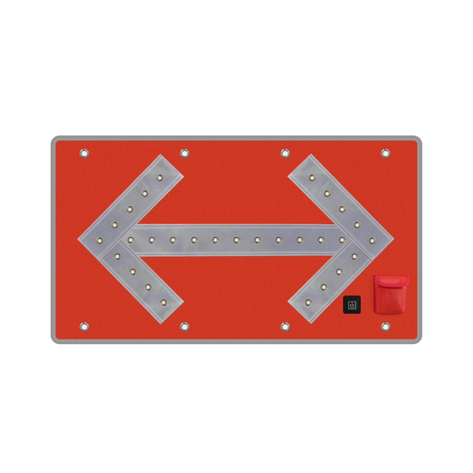 LED Faltbares Warnpfeil-Richtungszeichen Sichtbare Reflektierende Magnetische Anzeige für Straßenbau Notfallreparatur und -beratung – Detail 7