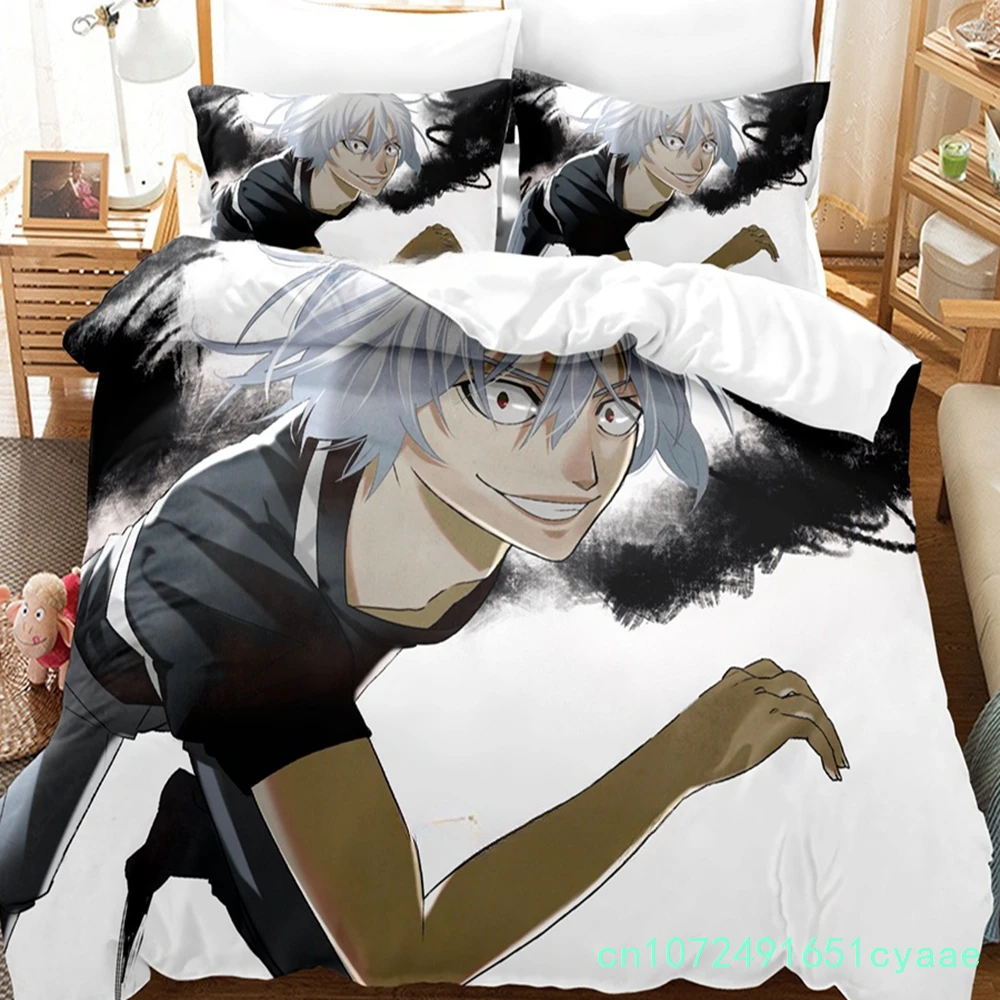 Fashion Anime A Certain Scientific Accelerator Bedding Set Single Twin Full Queen King Size Bed Set Adult Kid Bedroom Duvetcover