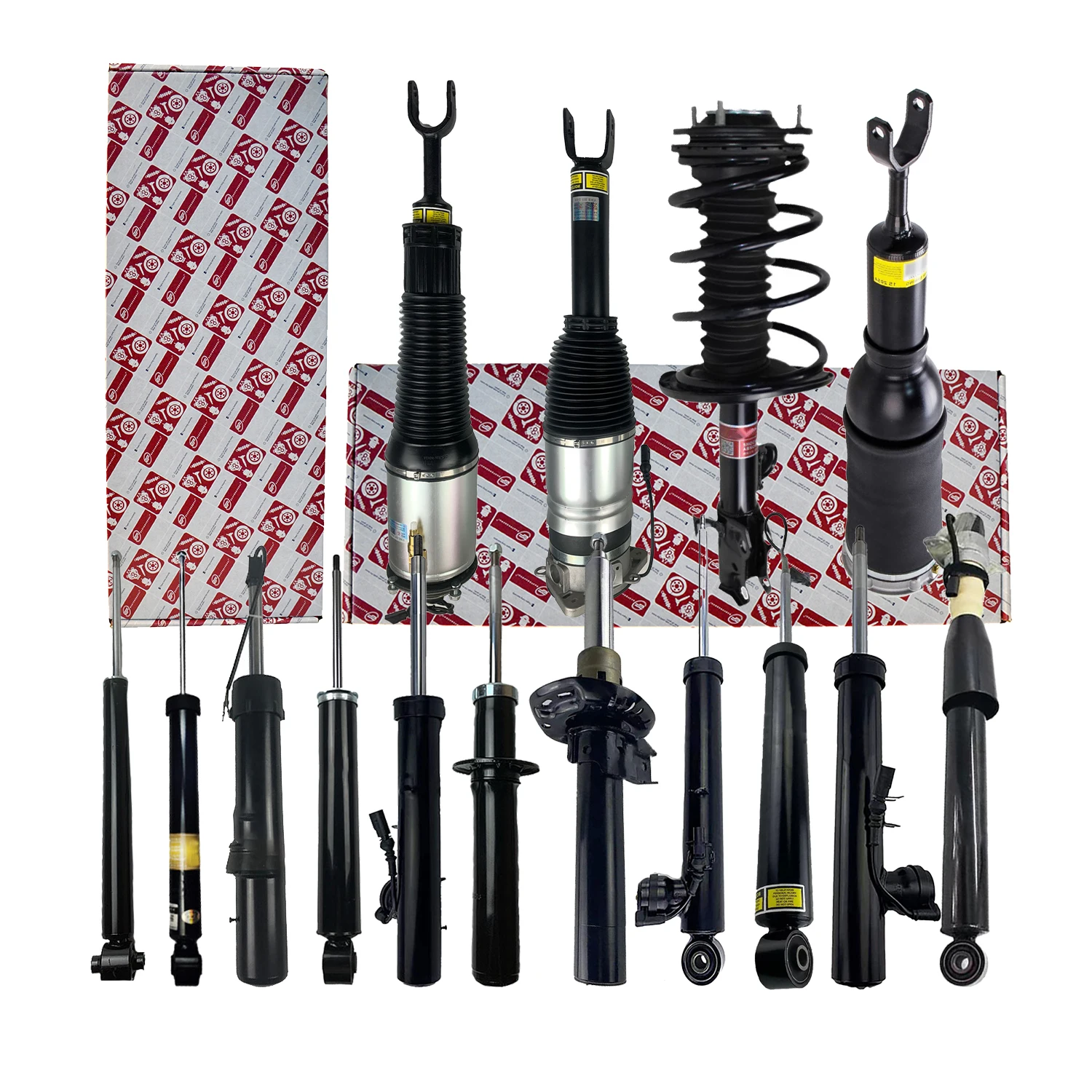 

High Quality German Cars Suspension Parts Air Spring Front / Rear Shock Absorbers Assembly For Audi A4L A6 A6L A8 Q5 Q7 TT R8