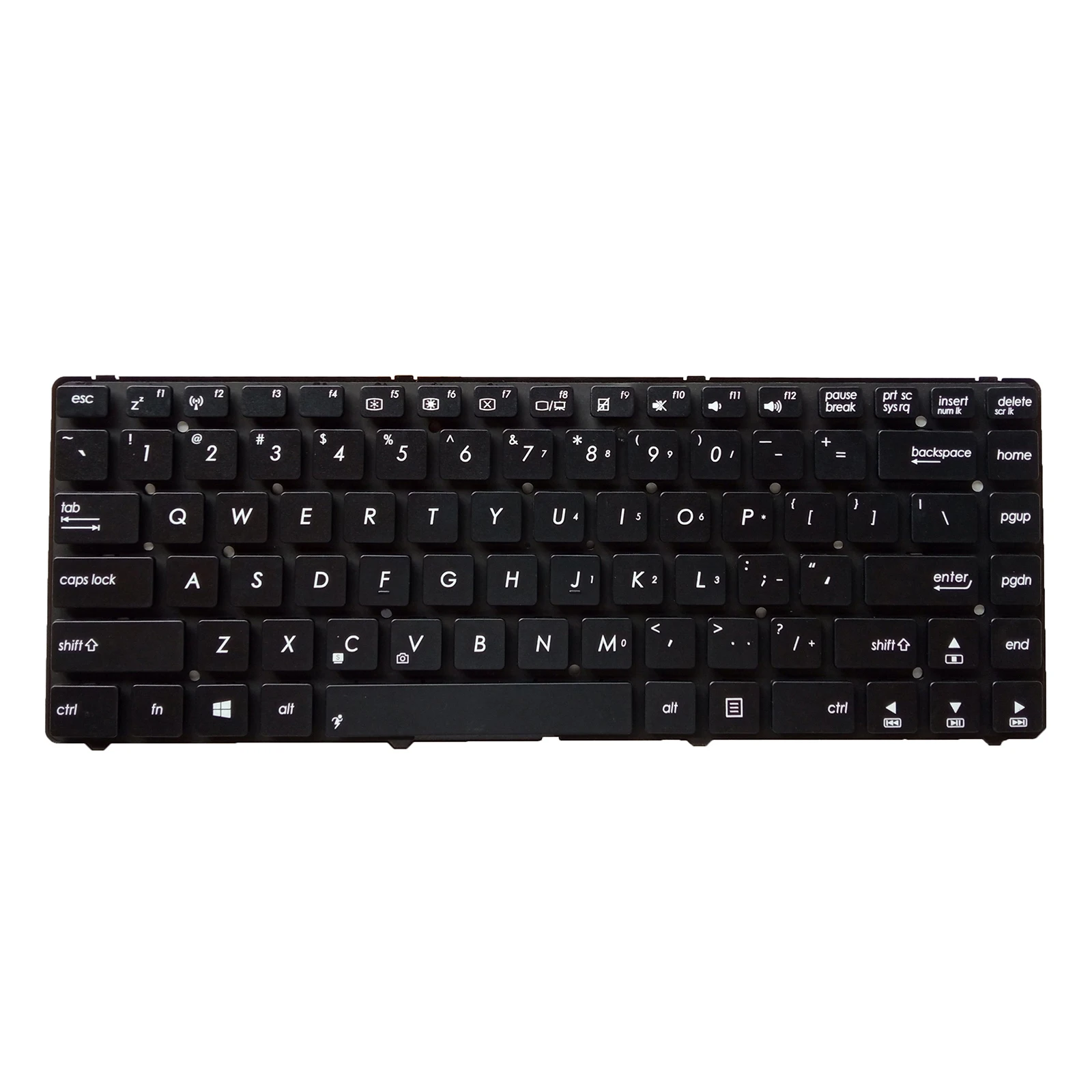 

US Laptop Keyboard for ASUS R400VD K45V A45VD A85 A85V R400 K45VD A45VM no pointer no backlight