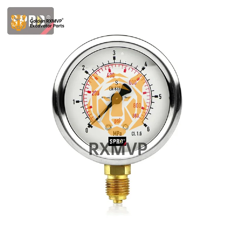 SPRD High precision pressure gauge EN837-1  0-60MPA 8700psi 600BAR