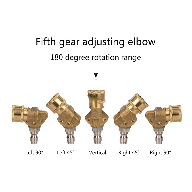 Pivoting Coupler With 1/4\