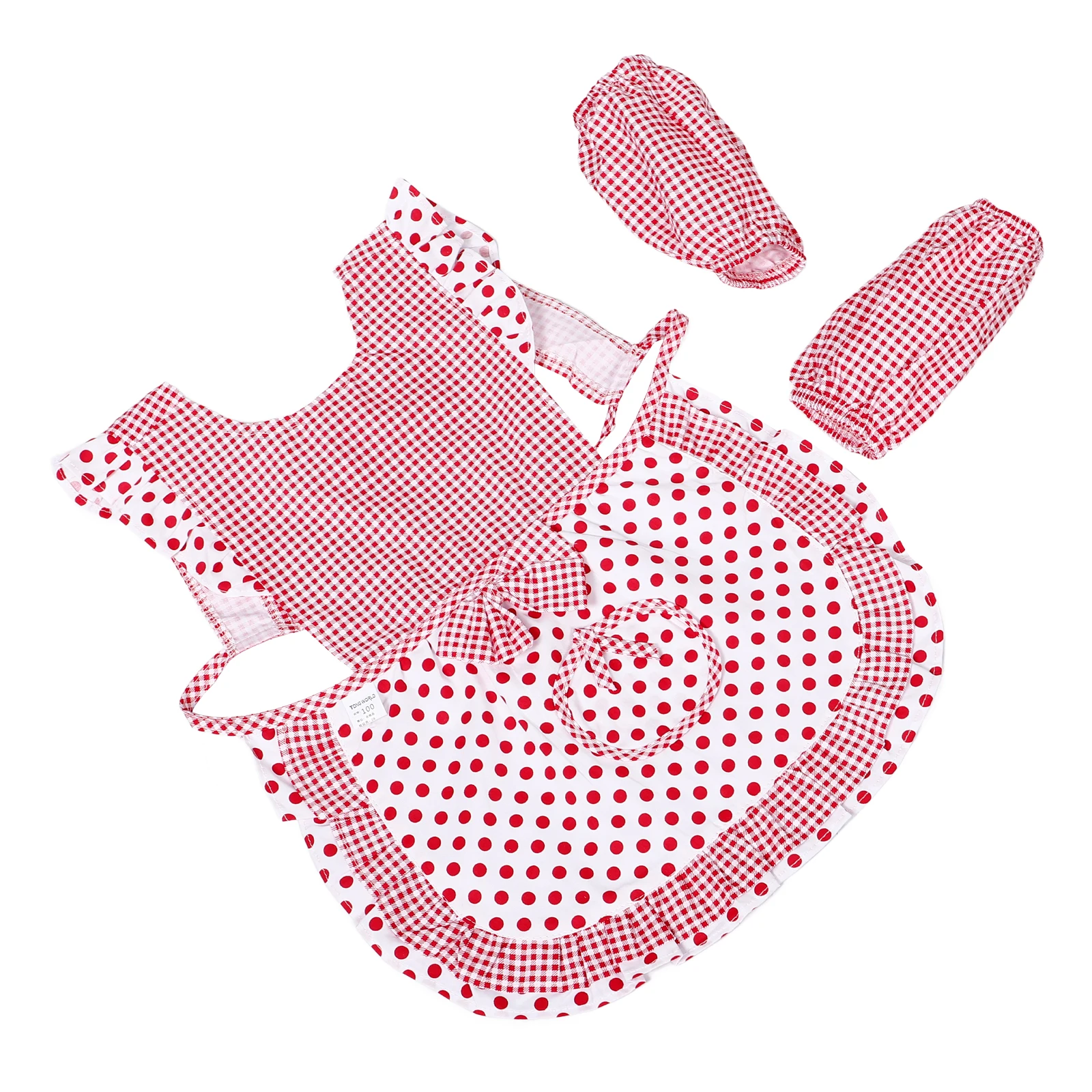 

2pcs Baby Apron for Kids Toddler Girls Cotton Sleeveless Waterproof Stain Resistant Easy Wear Adjustable for Teens