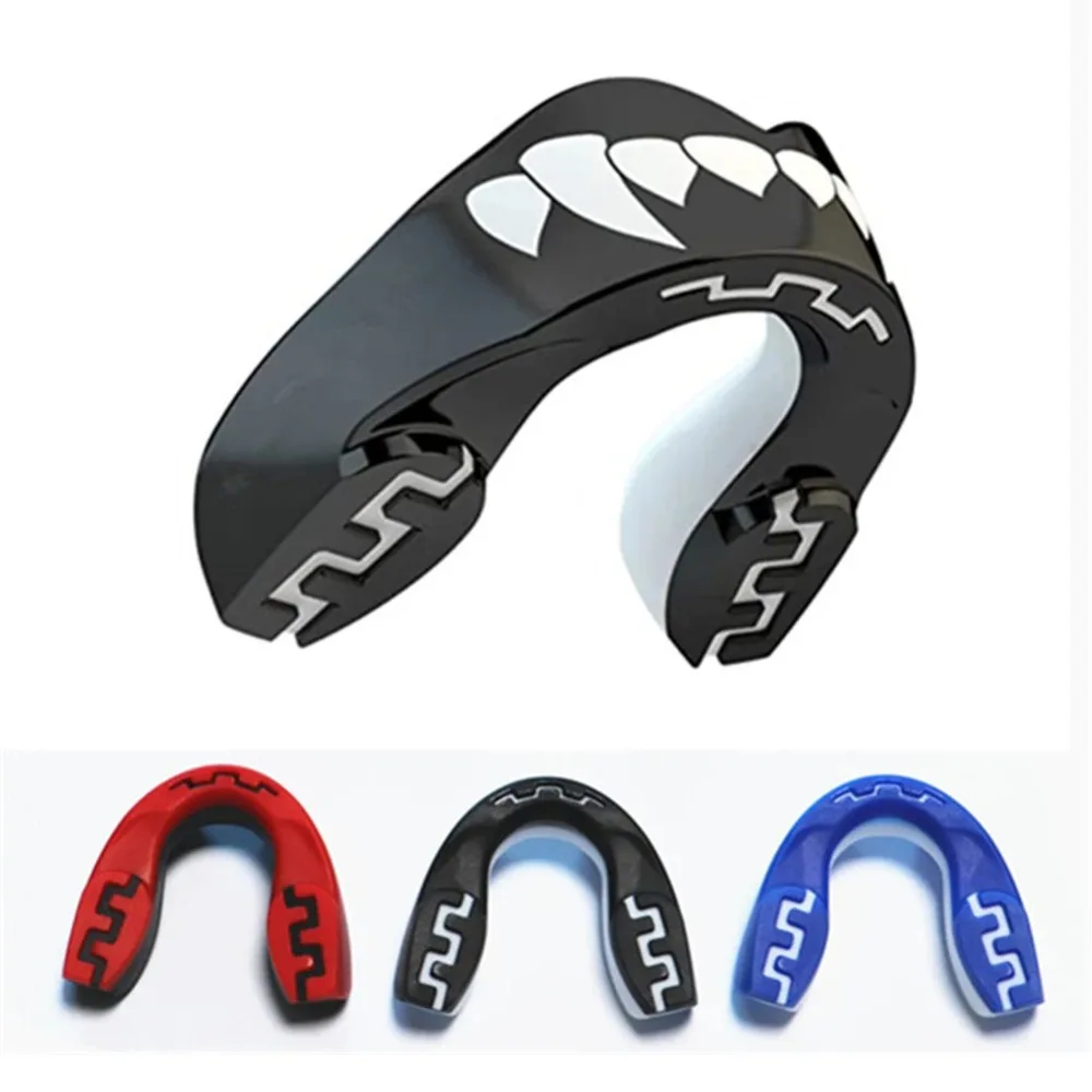 Professional Elle Box Sports Mouth Guard Box Mma Muay Thai Training Set di protezione dei denti per bambini che combattono la protezione dei denti