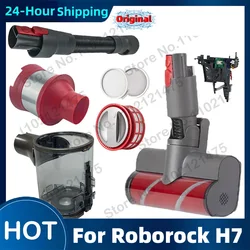 Original Handheld Wireless Floor Brush Head Mace Plus Dustbin Assembly For Roborock H7 Mace Plus Dustbin Main Brush Filter Parts