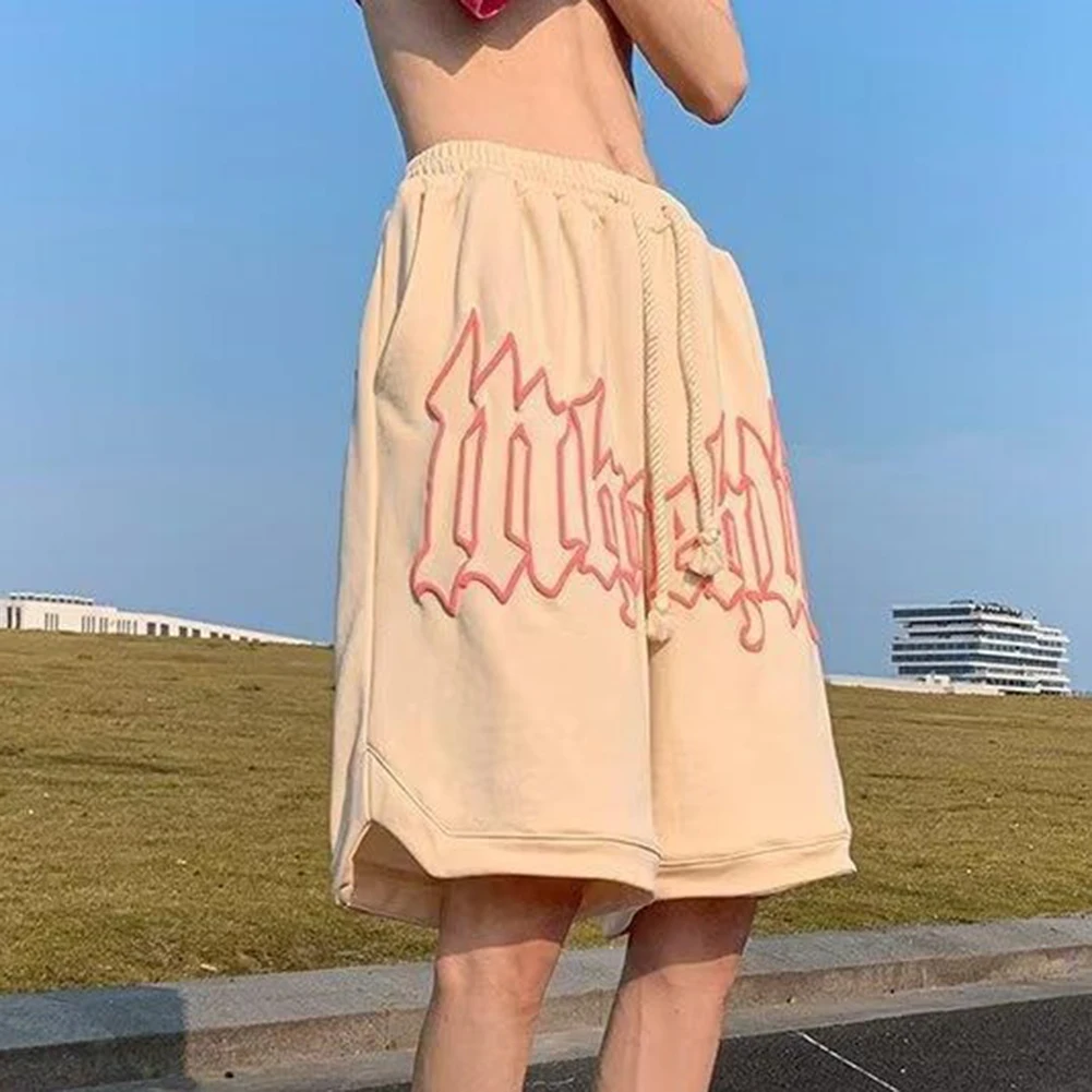 Holiday Vacation Daily Men\'s Shorts Short Fit Gym Gym Basketball Short Pants Holiday Loose Sweatpants Non Stretch