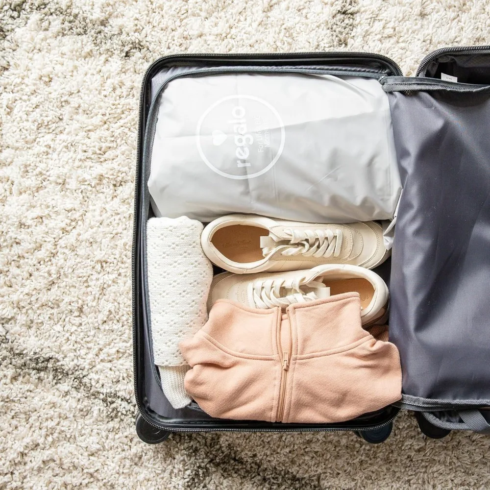 سرير سفر للأطفال الصغار قابل للنفخ مع مضخة هواء، مرتبة أطفال محمولة للأعمار من 2 إلى 5 سنوات