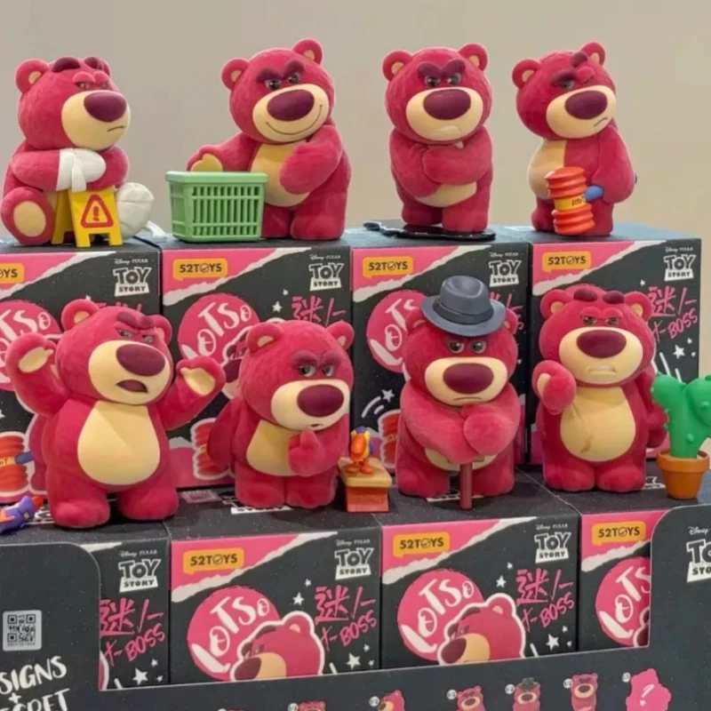 MINISO Lotso الساحرة الكبيرة بوس سلسلة صندوق أعمى الكرتون ديزني نموذج لطيف الحلي الزخرفية لعب الأطفال هدية عيد ميلاد