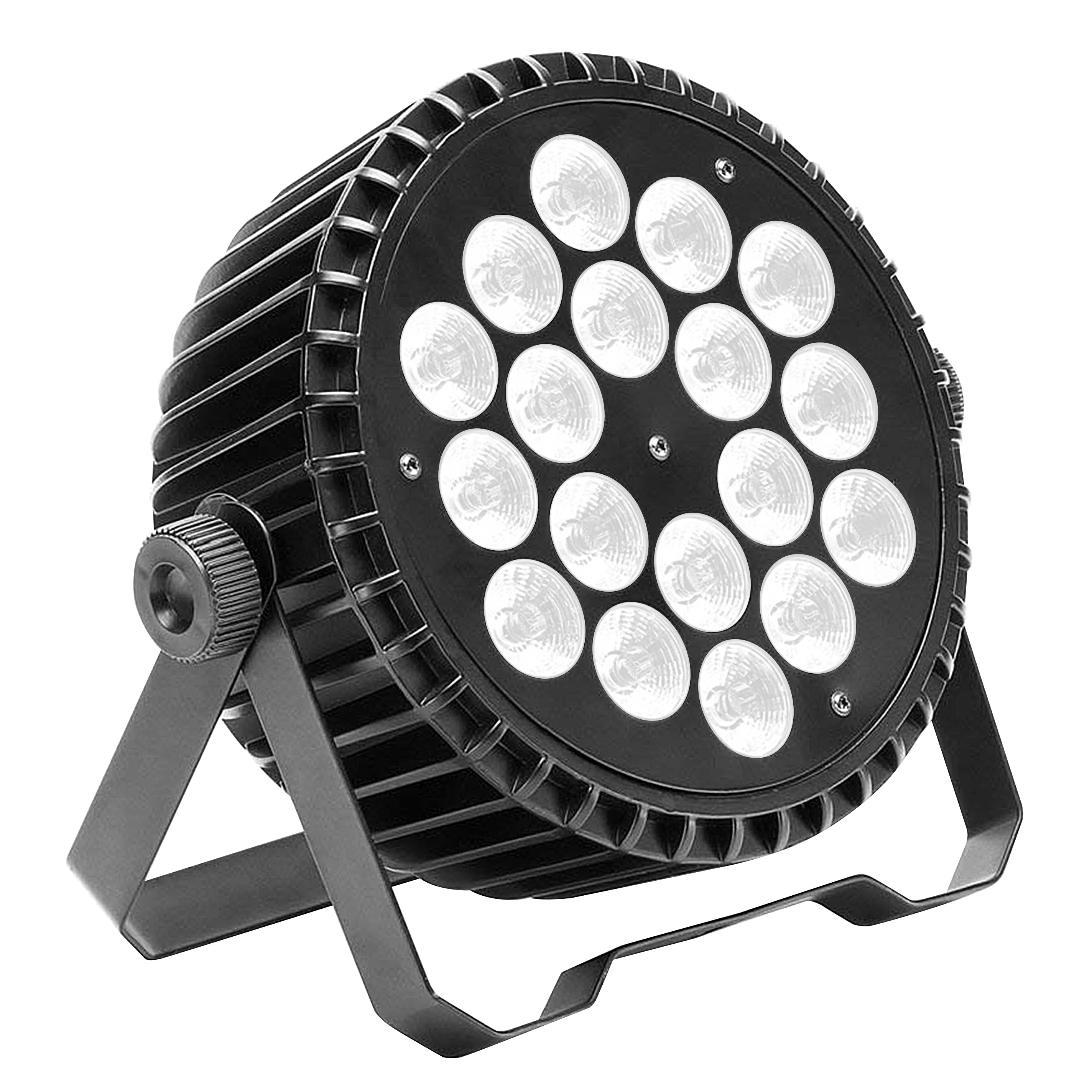 

18 шт. x 10 Вт светодиодное освещение сцены Par, бесшумная панель Rgbw Dmx Wash для Dj Disco Lights, свадебный церковный клуб, театральное шоу