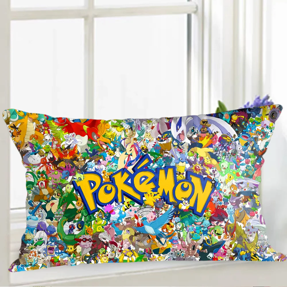 Capas de Almofadas Decorativas P-Pikachu-s, Novas Capas de Almofadas para Sofá, Decoração de Sala de Estar, Presentes Personalizados para o Lar