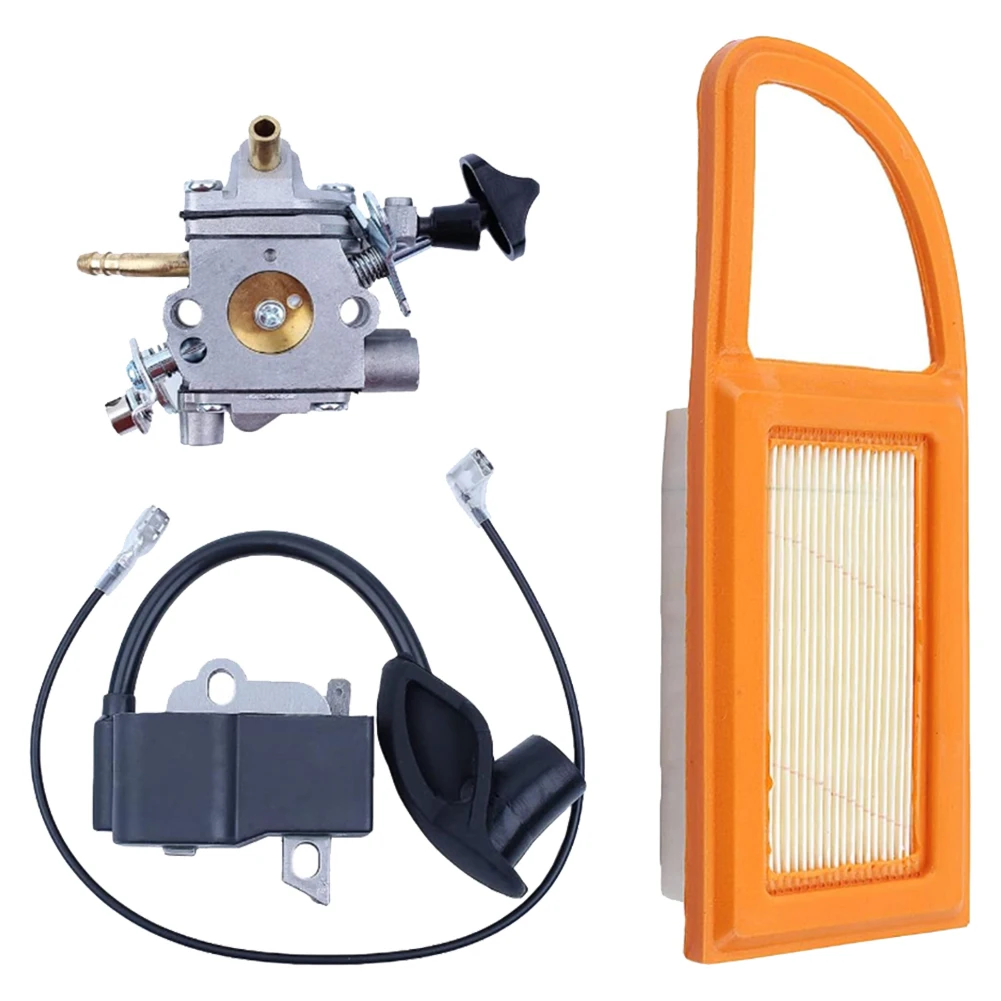 

Brushcutter Blowers Compatible Carburetor Ignition Coil Engine Performance Long-lasting Materials Performance Components