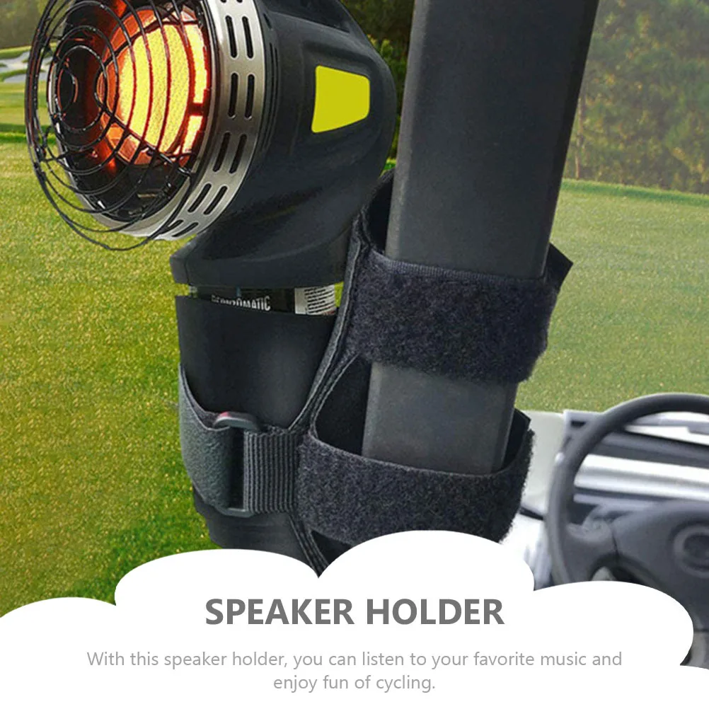 Professional Bike Speaker Mount Wear Resistant Strap Adjustable Buckle Outdoor Speaker Holder Convenient Bike Bottle Holder