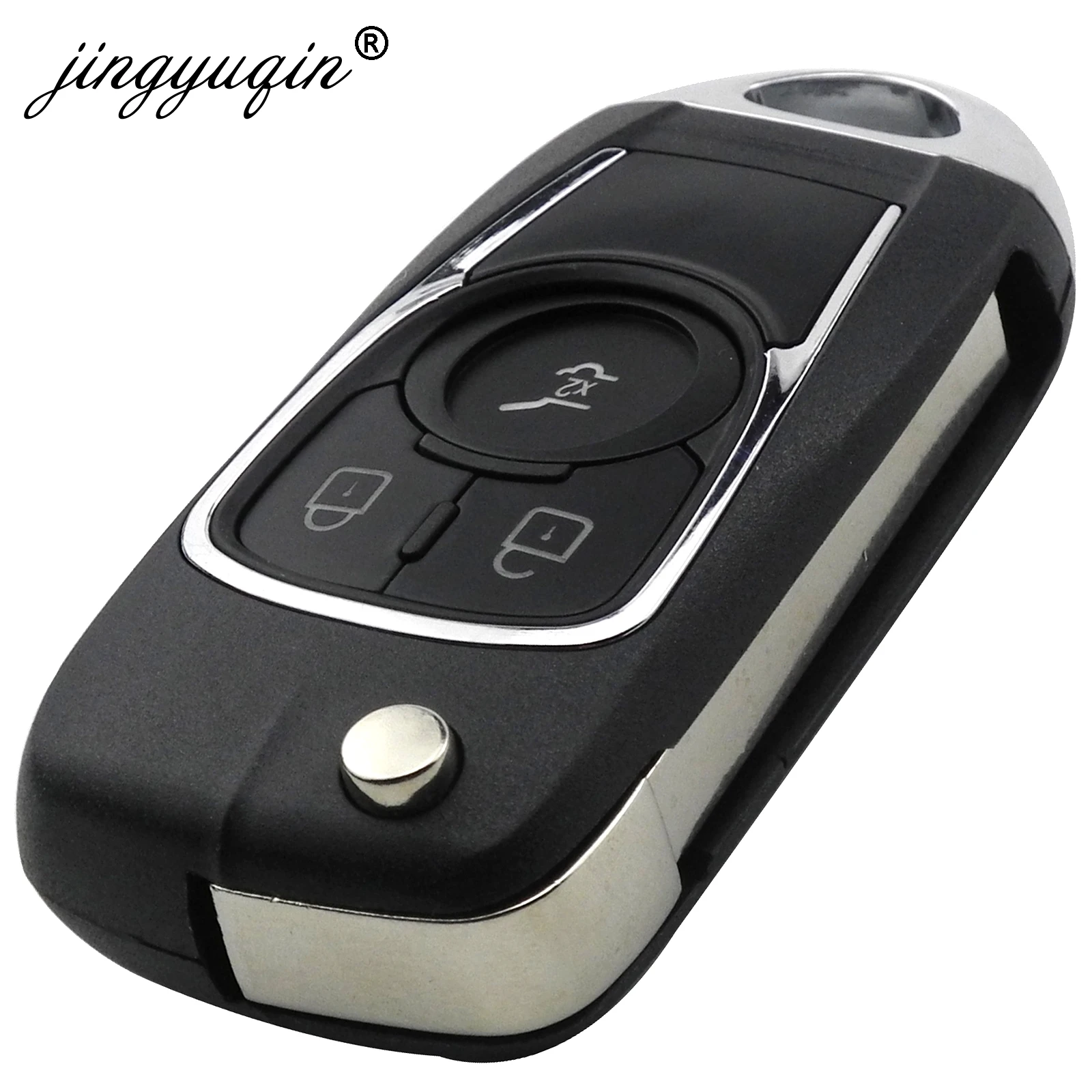 jingyuqin 2/3/4/5 Przycisk Dla Chevrolet Cruze Buick Dla VAUXHALL OPEL Insignia Astra J Zafira Flip Remote Key Shell Case HU100