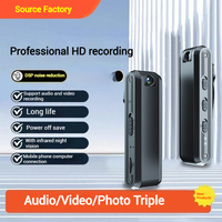 Professional HD Mini Protable Wearable Body 1080P HD Resolutio Audio Video Photo Smart Recorder Outdoor Action Camera Camcorder