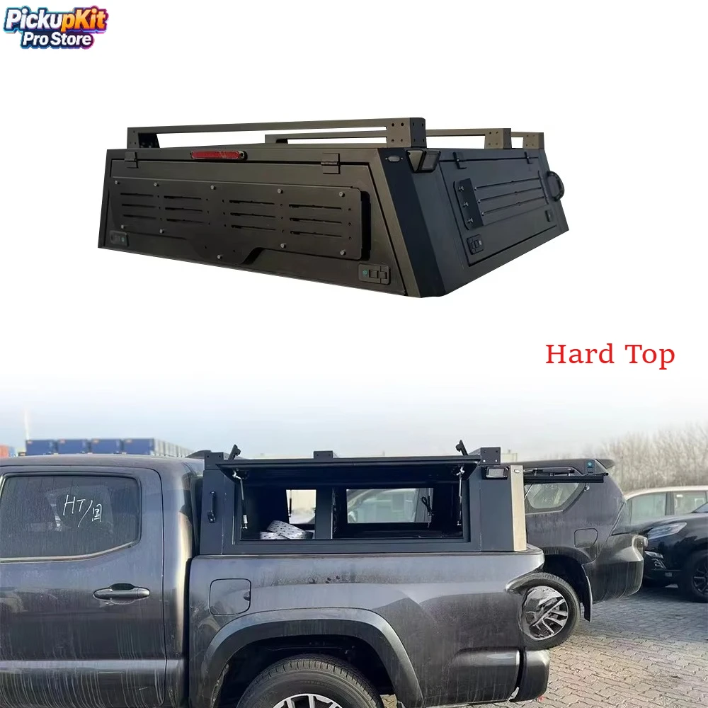 

Алюминиевый тент-кунг для пикапа, совместимый с палатками на крыше