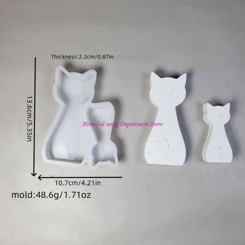 قالب سيليكون قوالب شمعة القطط قوالب المسبوكات قوالب الخبز قوالب اللصقات