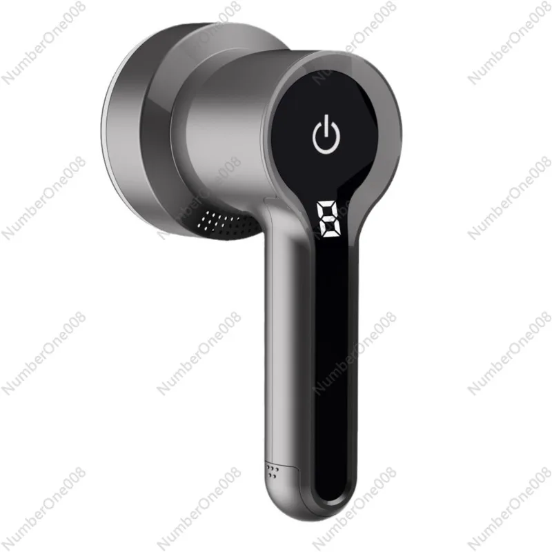 

Бритва для ткани с сенсорным ЖК-экраном, перезаряжаемая USB-зарядка для удаления ворса со складной щеткой для ворса, портативная бритва для одежды