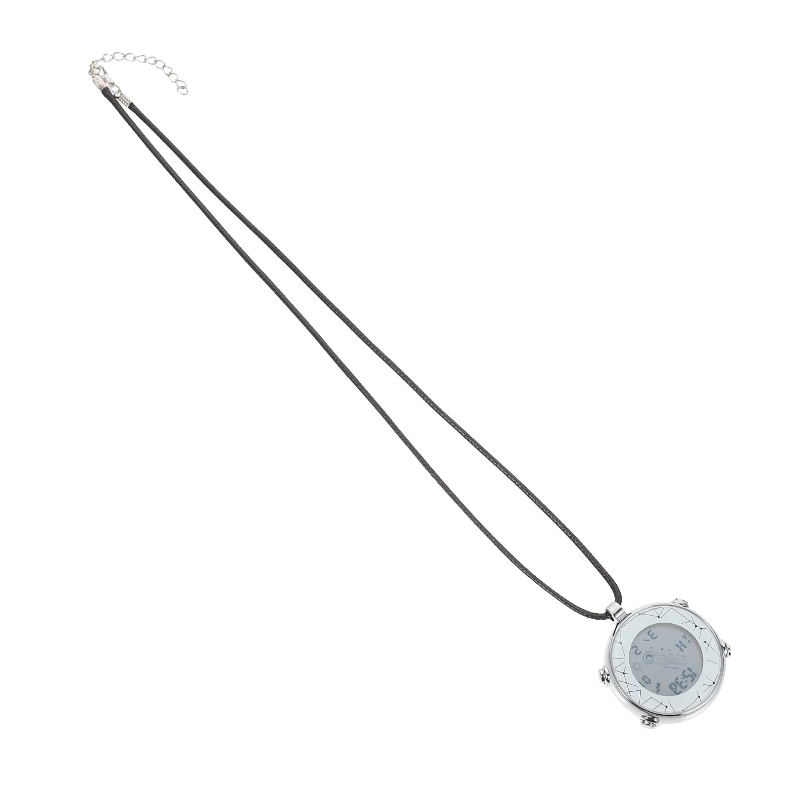 Electronic Hanging For Students Elderly Multifunctional Alarm Pocket Hanging Digital Necklace Watch Watch Travelers