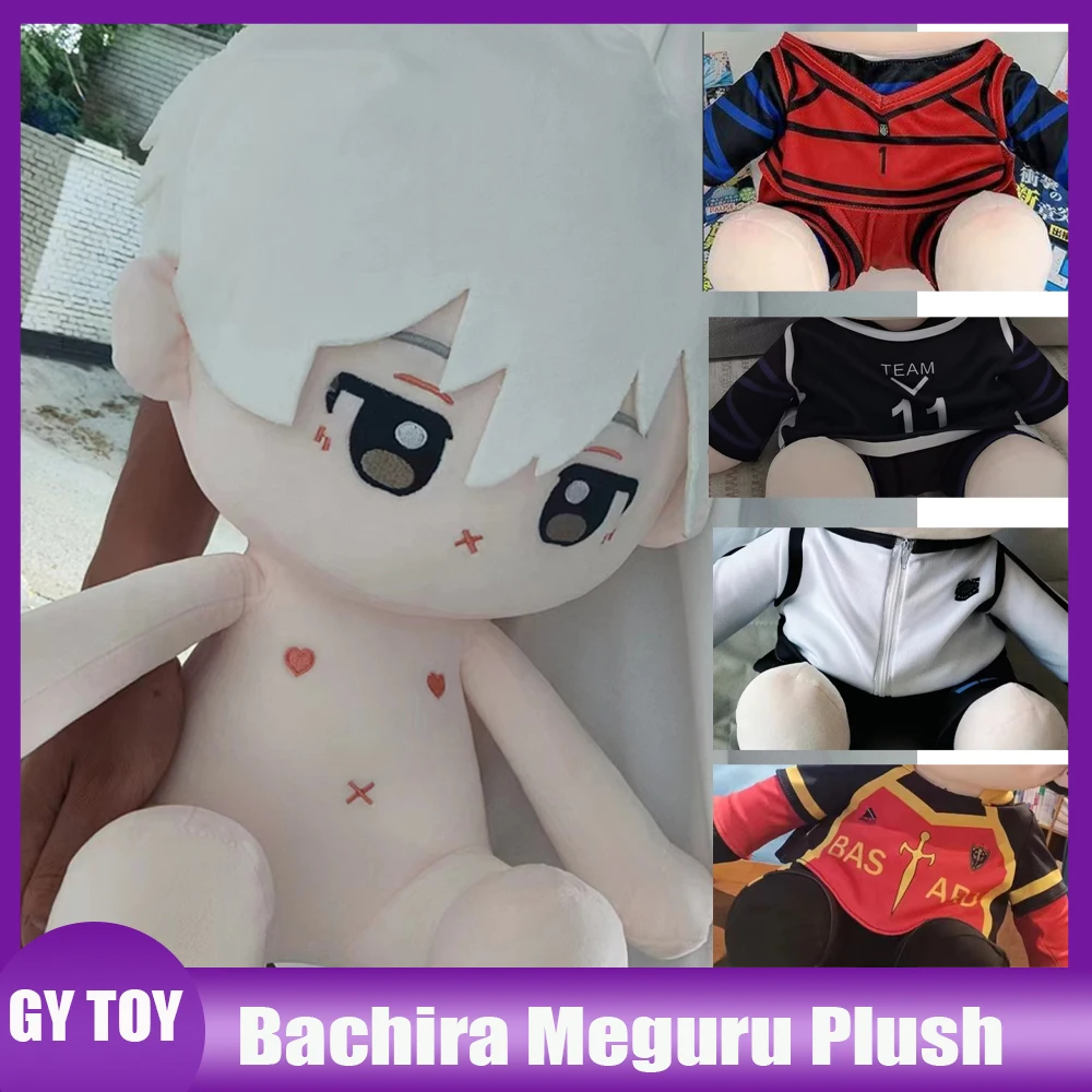 

40cm Blue Lock Toy Bachira Meguru Nagi Seishiro Mikage Reo Chigiri Hyoma Stuffed Anime Cotton Custom Gift