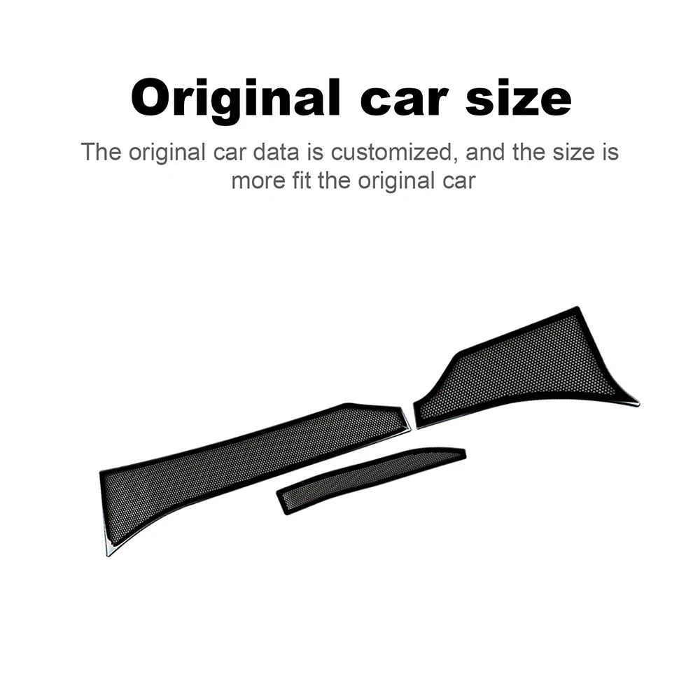 NEW1 Air Outlet Vent Cover for Ford Explorer 2020-2025 Interior Air Vent Trim Dashboard Decoration Accessories Engine Inlet