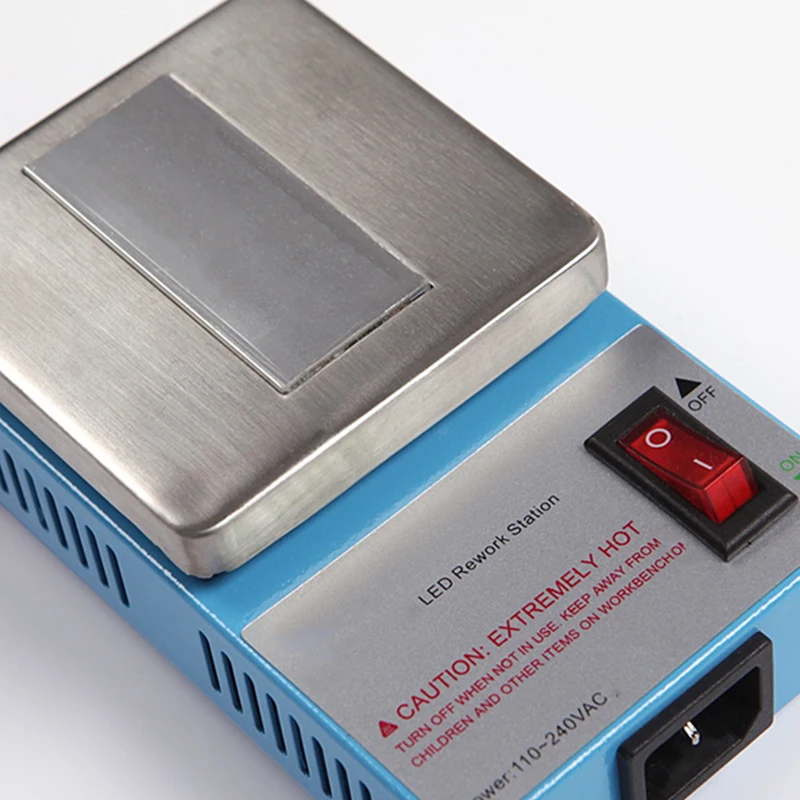 200W LED Pearl Lamp Constant Temperature Rapid Heating Table, 110V/240V Circuit Board Chip Repair Welding Station