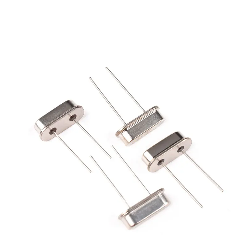 10PCS 4Mhz 6Mhz 8Mhz 12Mhz 16Mhz 20Mhz 24Mhz 32.768K 32.768K Quartz Crystal Resonator Passive Oscillator HC49S 8.000MHZ 11.0592M