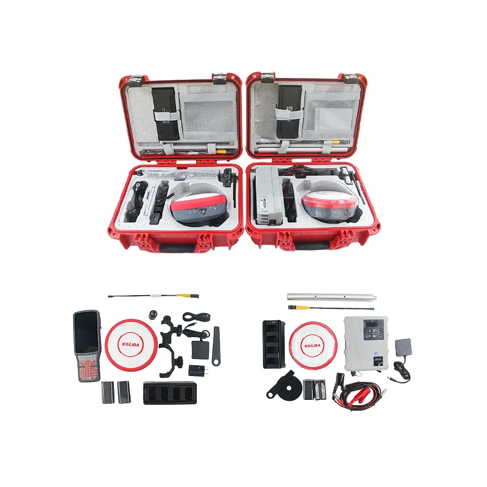 Kolida Surveyor Equipment Land Survey Meter Dual-Frequency GPS Receiver RTK