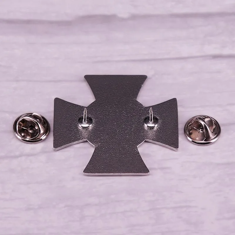 1 قطعة هدية وطنية شعبية الألمانية النسر التلبيب دبوس كايزر فيلهلم معركة العلم الحرب البروسية شارة بدبوس جودة عالية #5